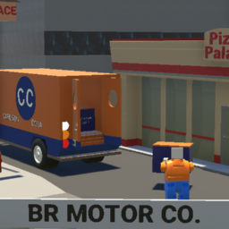 The Carlson Cola Delivery Truck