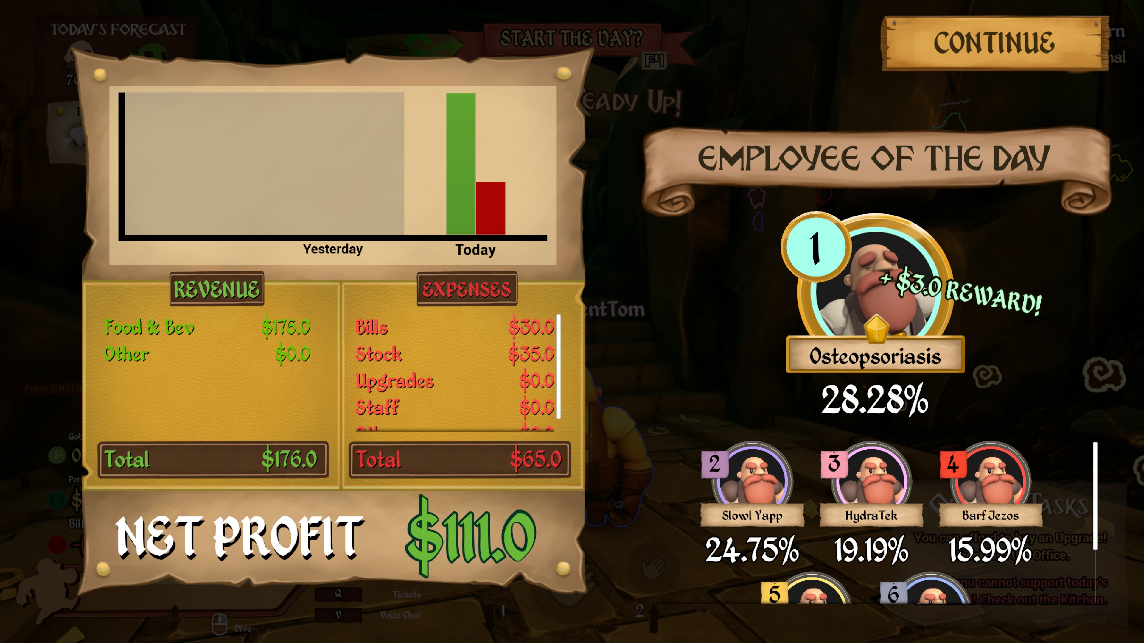 Screenshot from Bronzebeard's Tavern