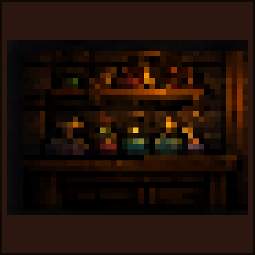 Alchemist’s Potion Shelf