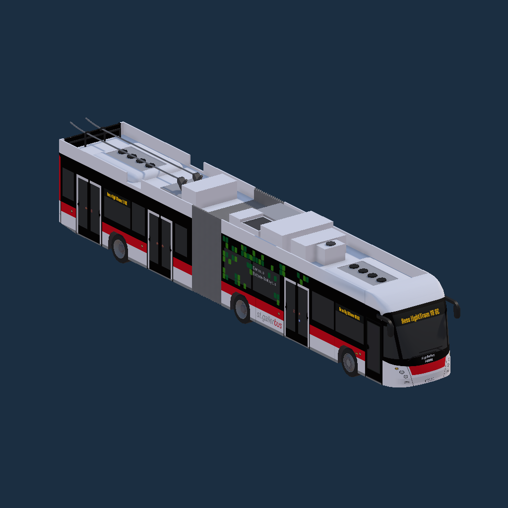 VBSG - Verkehrsbetriebe St. Gallen - HESS LighTram 19 DC
