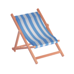  Beach chair (striped)