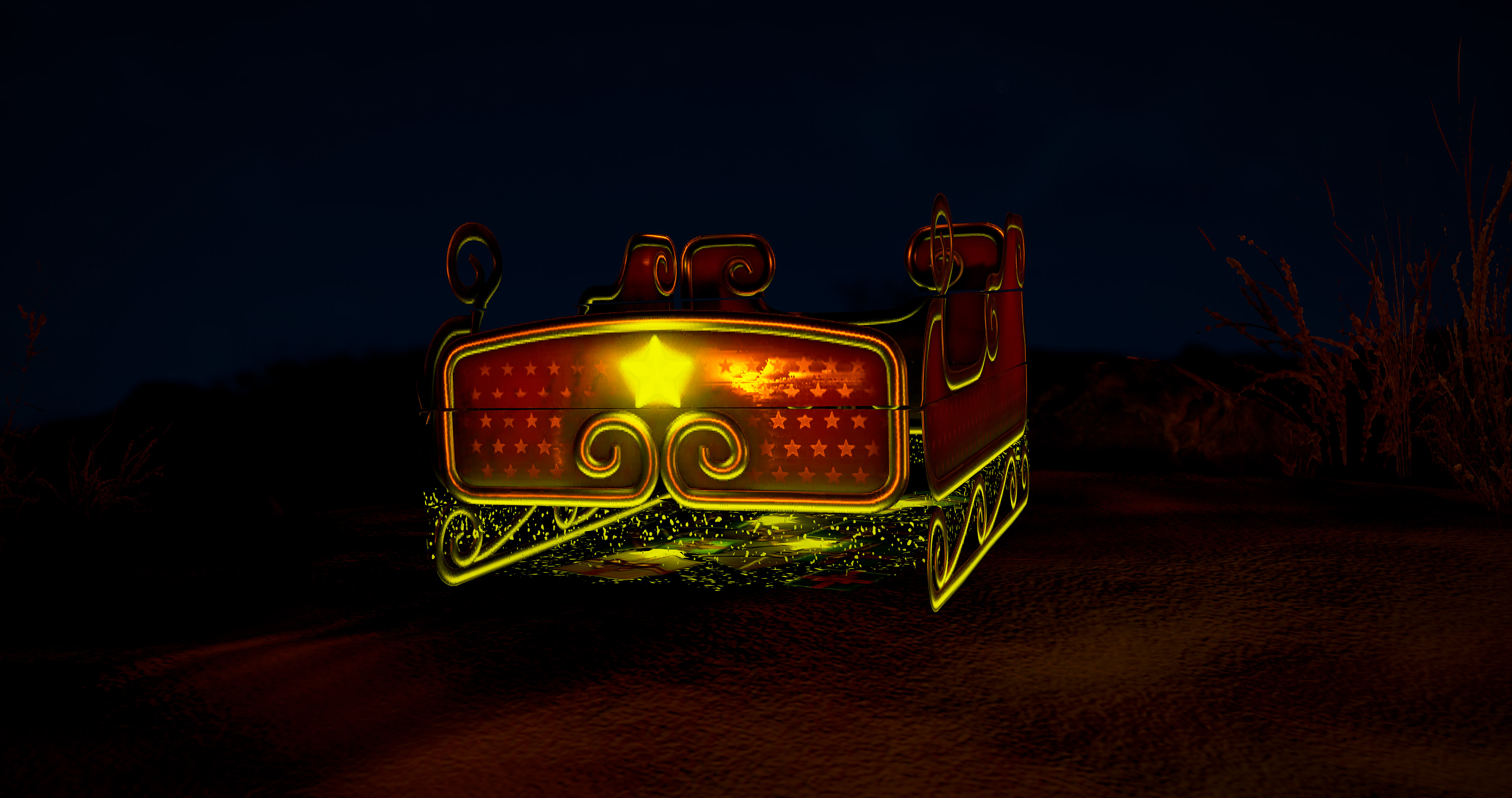 Starry Santa Sleigh thumbnail 4