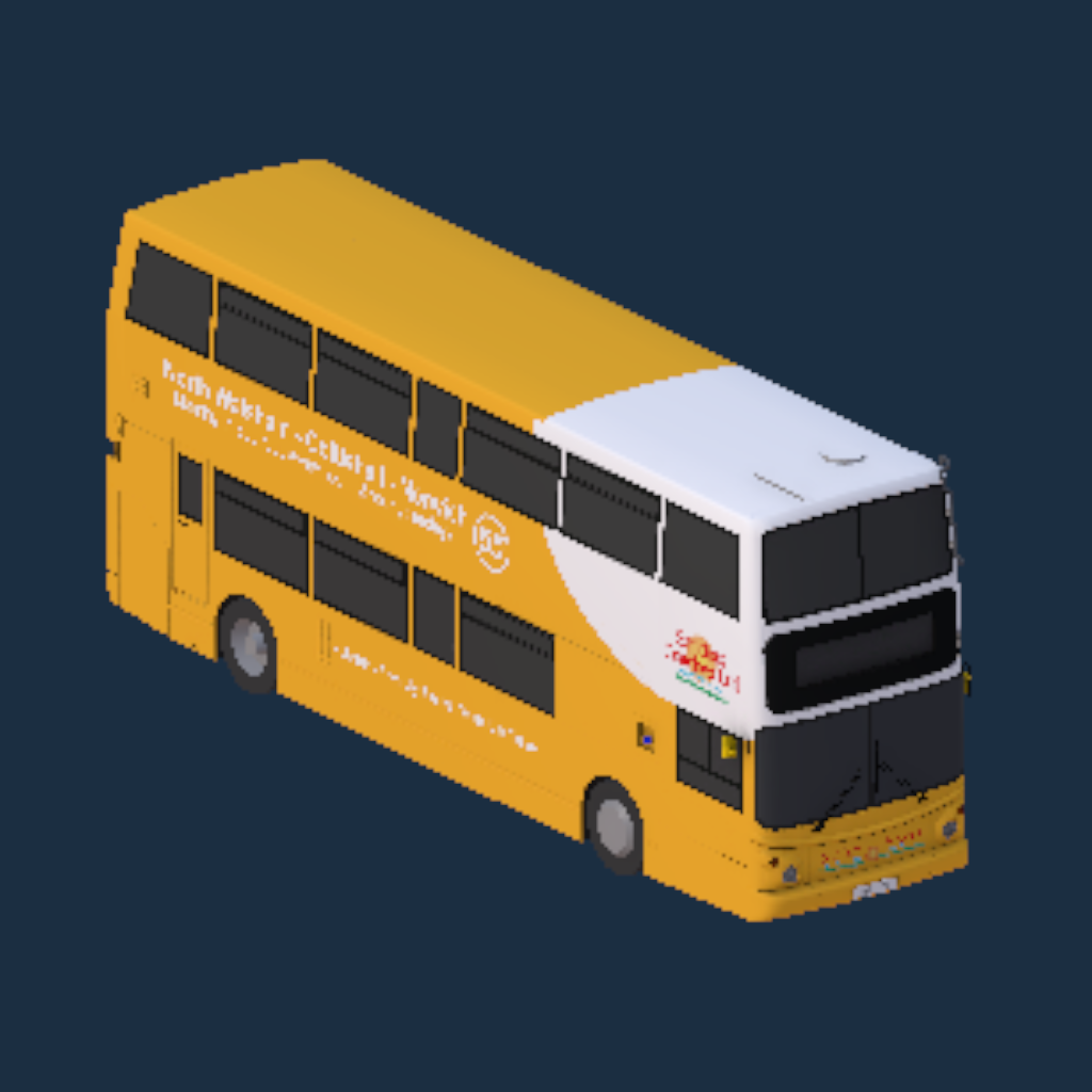 ALX400 Sanders Coaches Sanders Decker Route 55 Branding