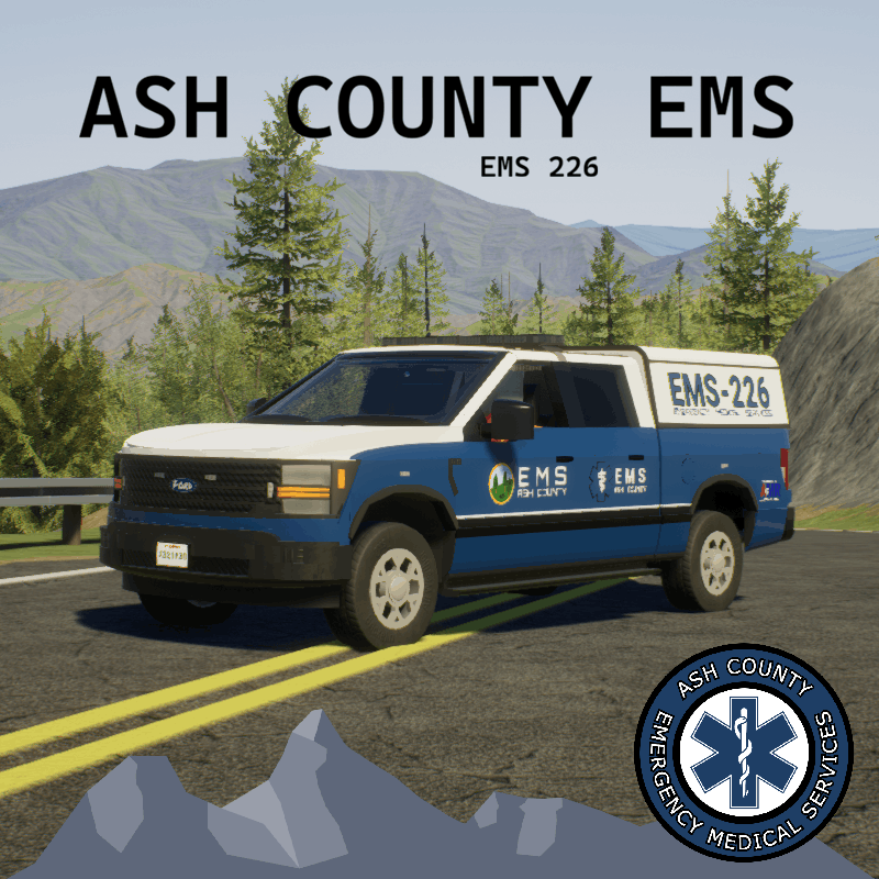 ACEMS - 2025 Ford F-150 PR | EMS 226 | Ash County Emergency Medical Services