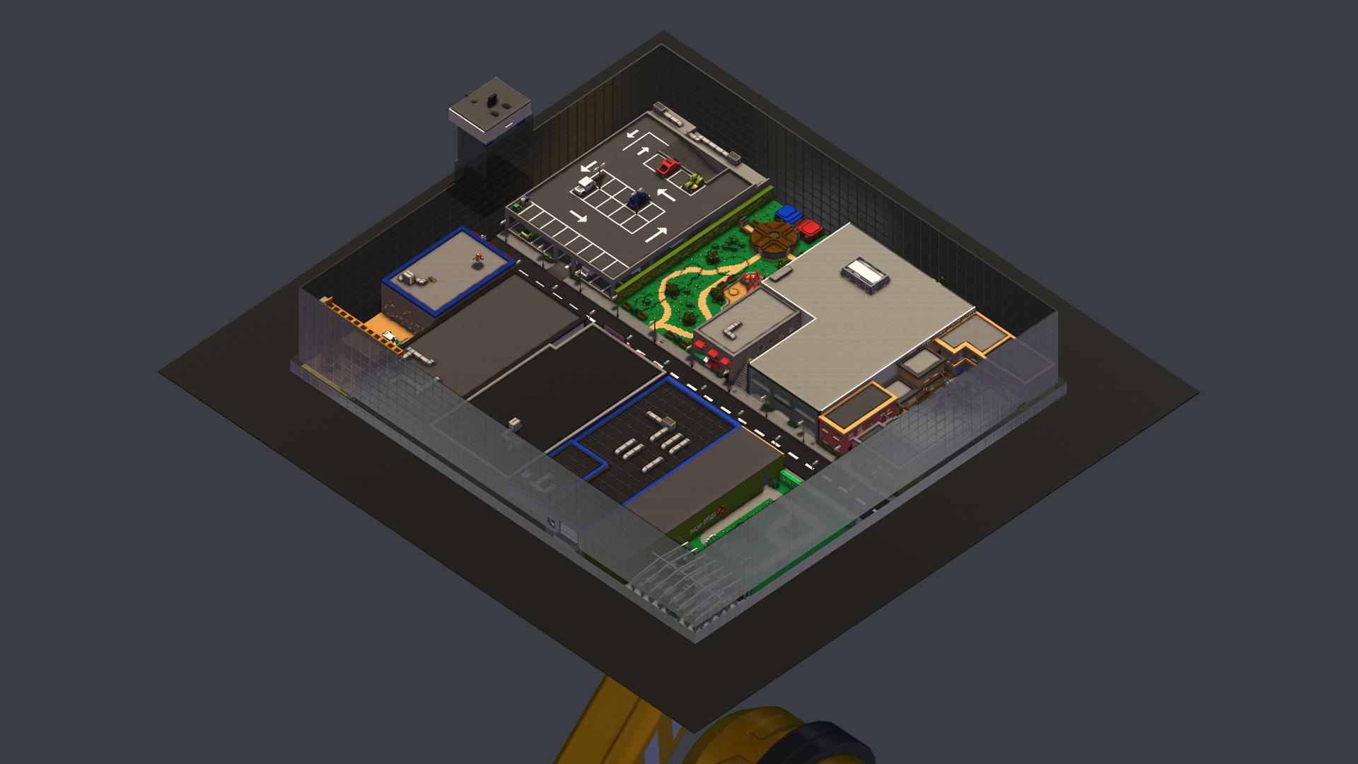 Shopping avenue hide and seek