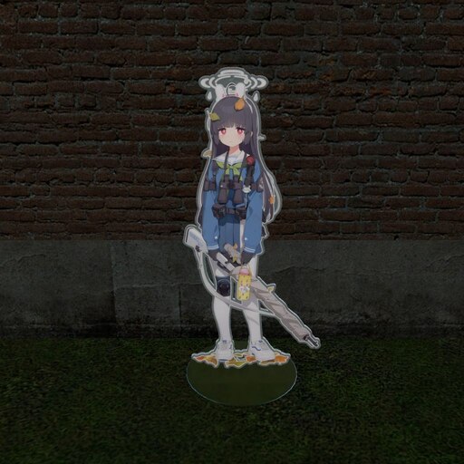 miyumiyu Steam Workshop::[Standee] Miyu (Blue Archive)