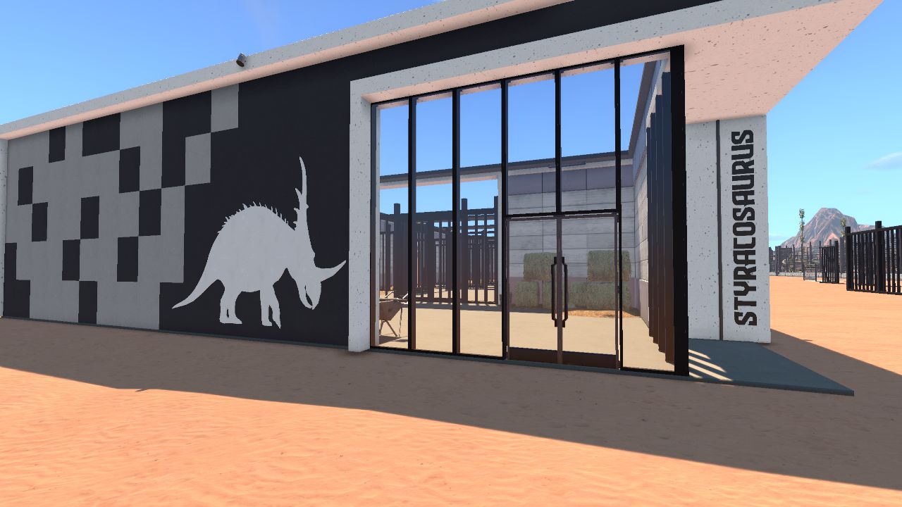 Styracosaurus stables