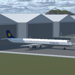 Softbody AIR LINER DC-8 Lufthansa Cargo