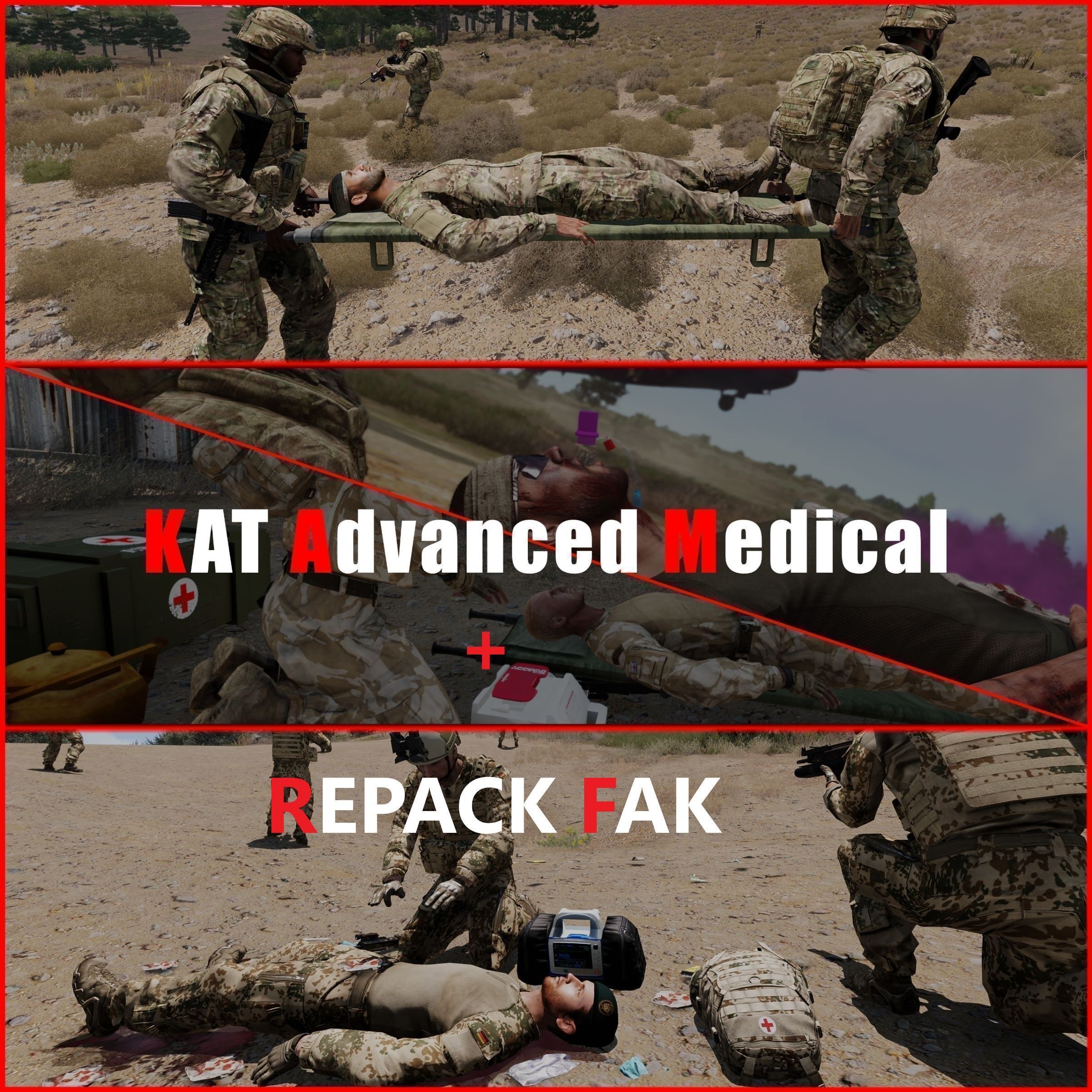 KAT - Advanced Medical + Repack FAK