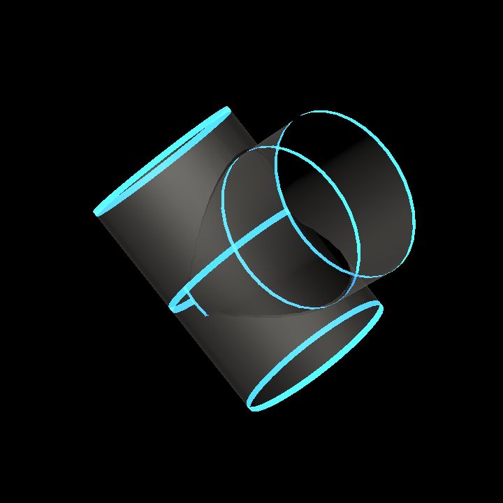 A Modular Glass Tunnels - T junc 5
