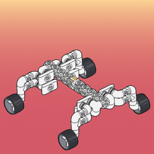 Double wishbone suspension demo