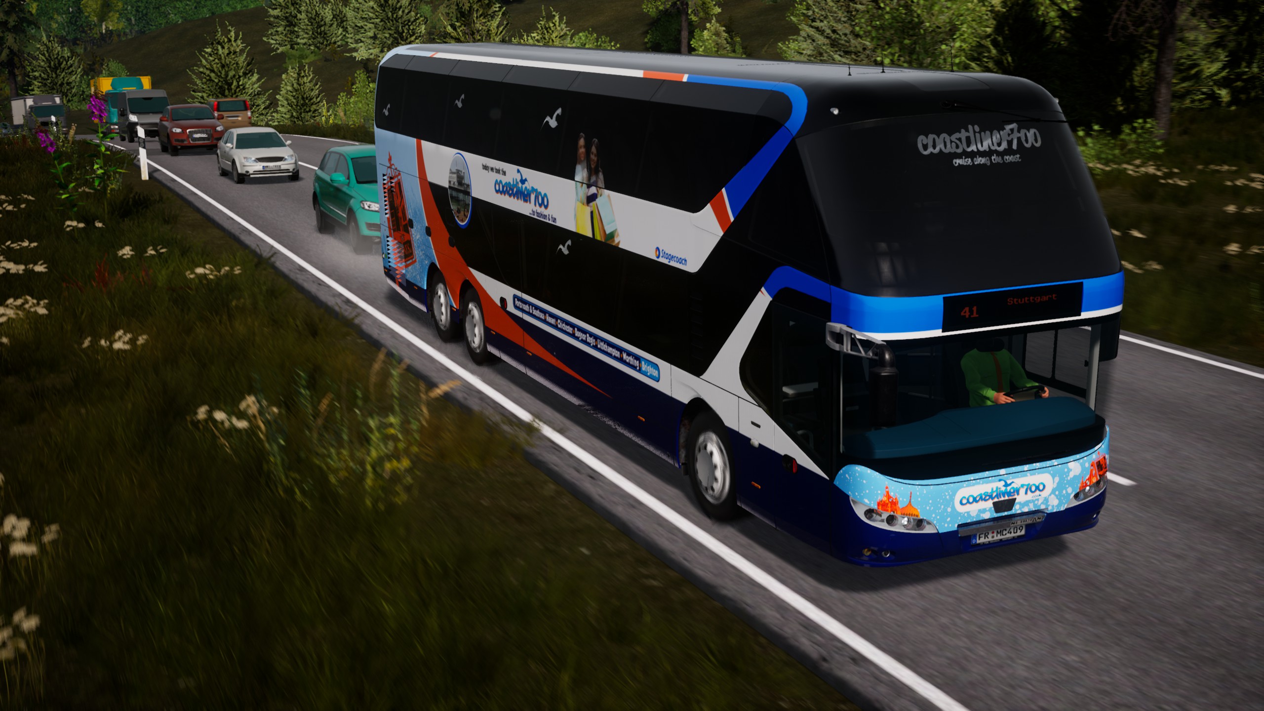 UK Collection #32 Coastliner 700 B (Stagecoach)