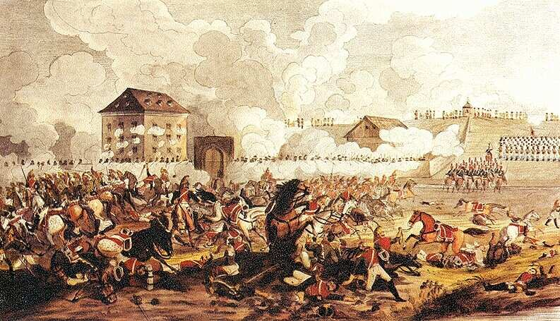 Blucher: Battle of Raab, Hungary, June 14th 1809