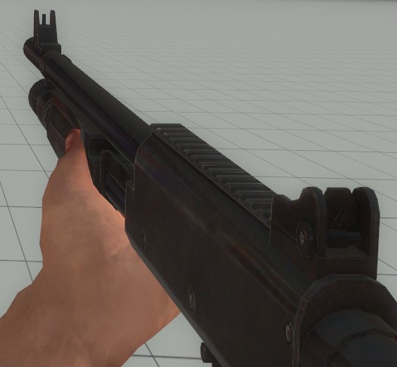 RE6 Assault Shotgun on l4d1 anims