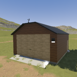 Small Wooden Garage