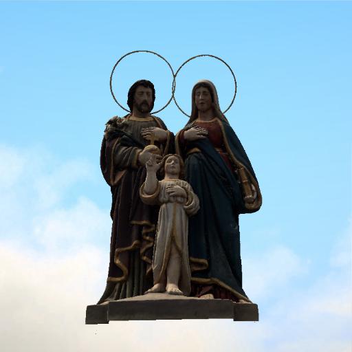 Jesus, Joseph and Mary statue