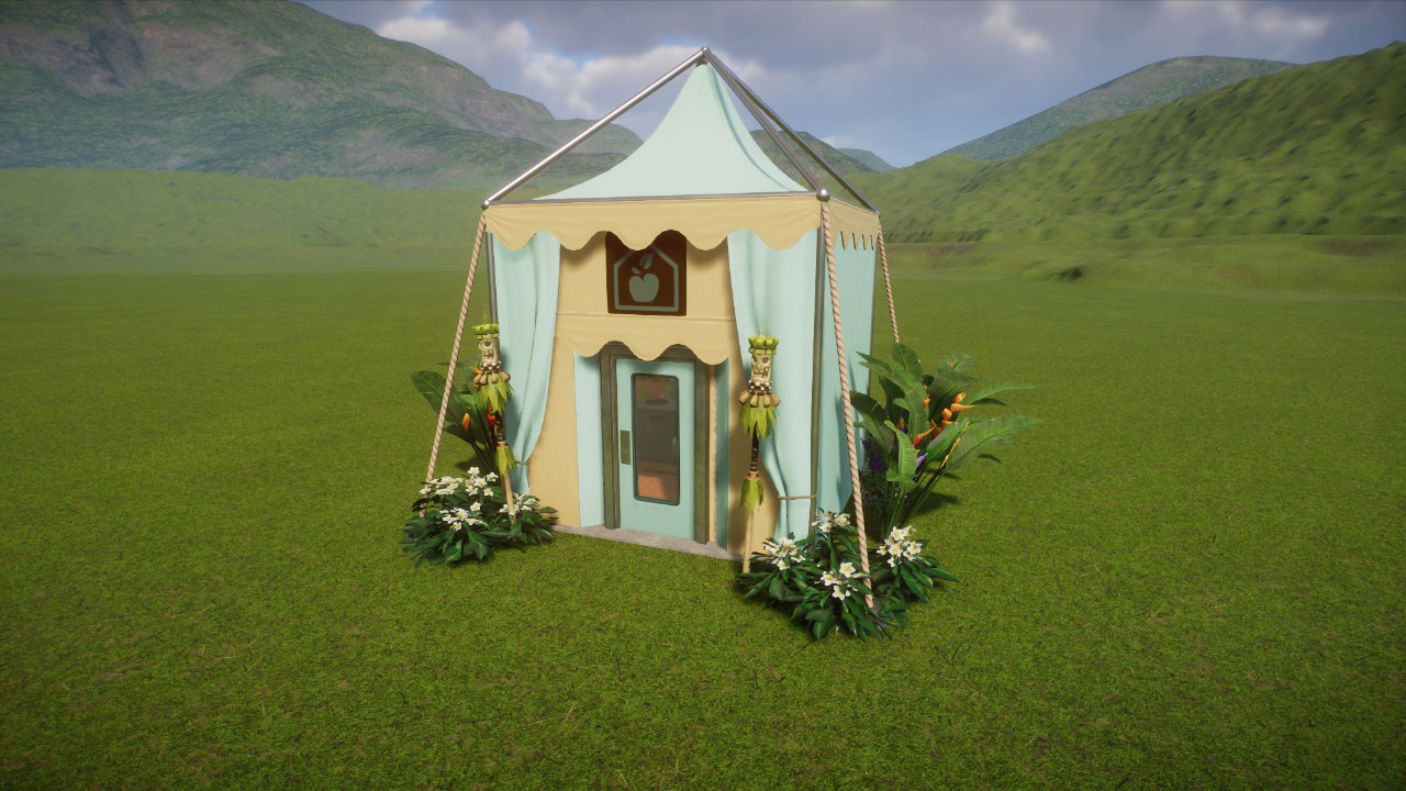 Tropical Party Keepers Tent