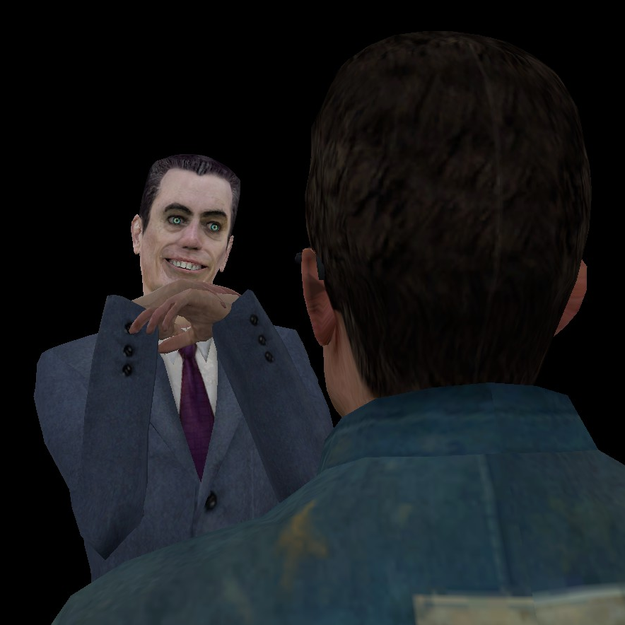 G-Man but he silently seduces you