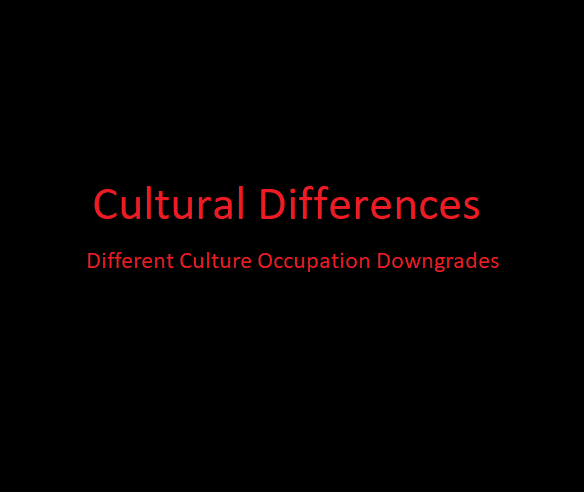 Occupied Settlements Downgrade When Culture Changes