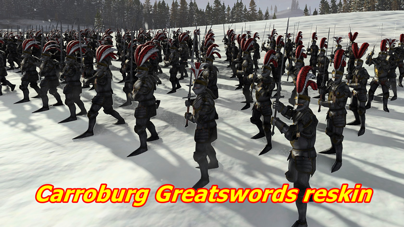 Carroburg Greatsword reskin
