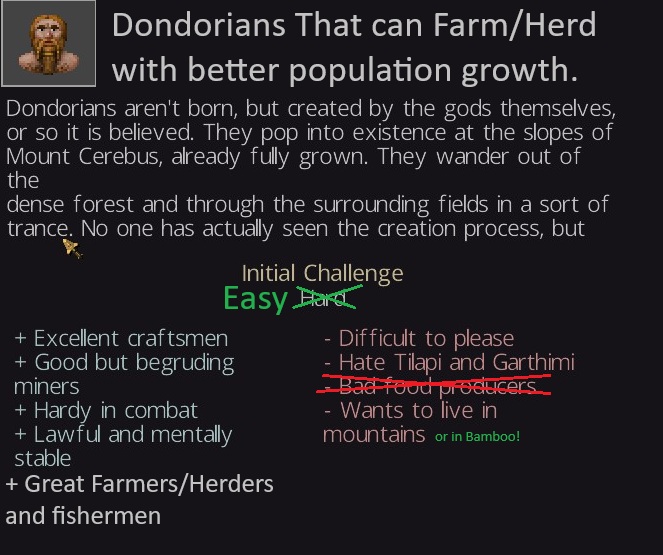 Better/Easy Dondorians v70