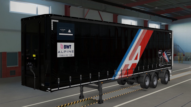 ensemble renault  T  + remorque