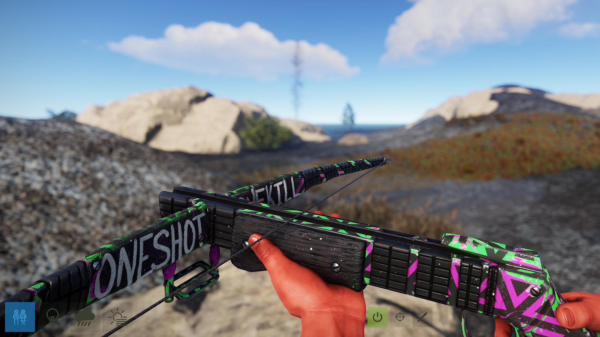 One Shot Crossbow