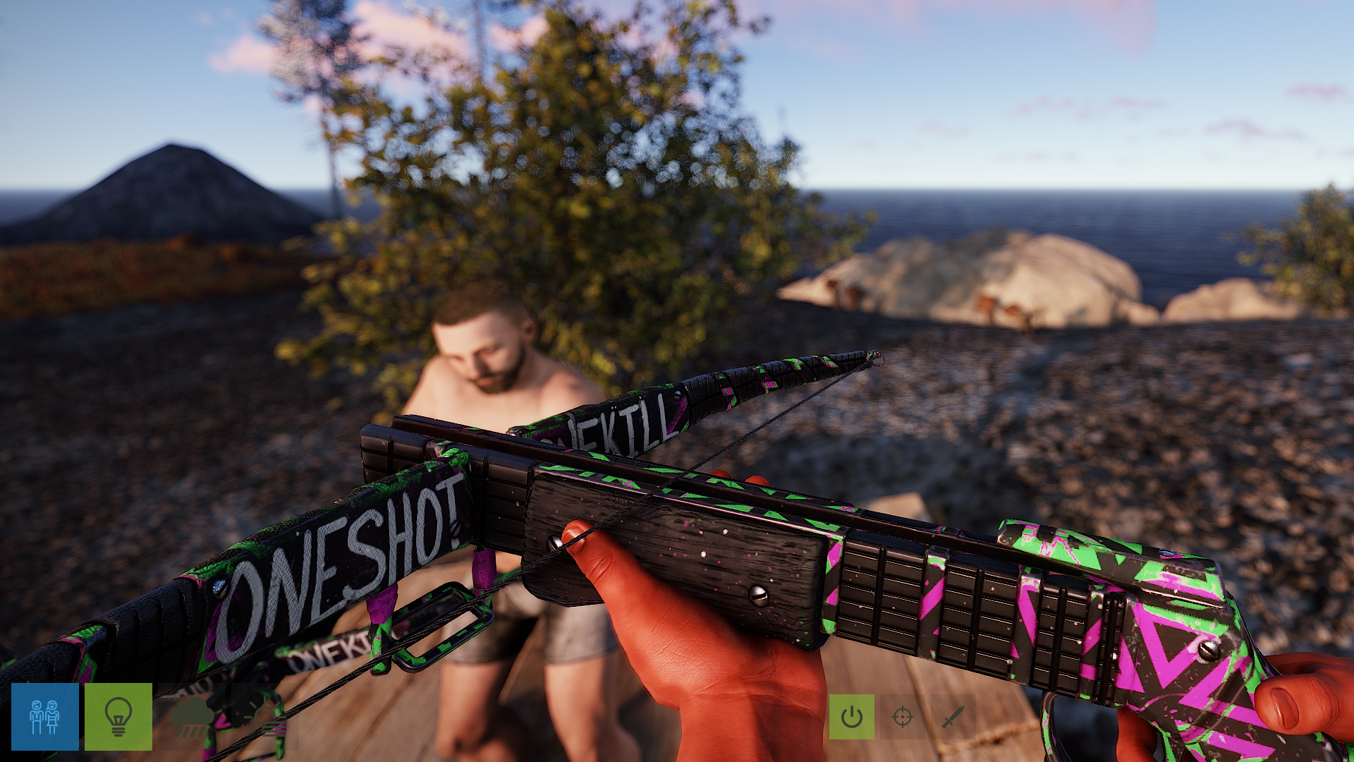 One Shot Crossbow