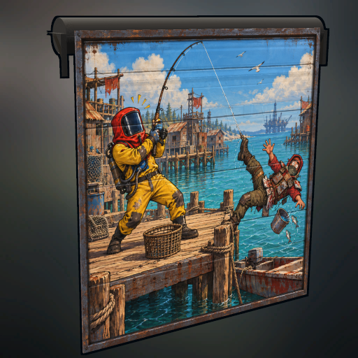 fishing accident door