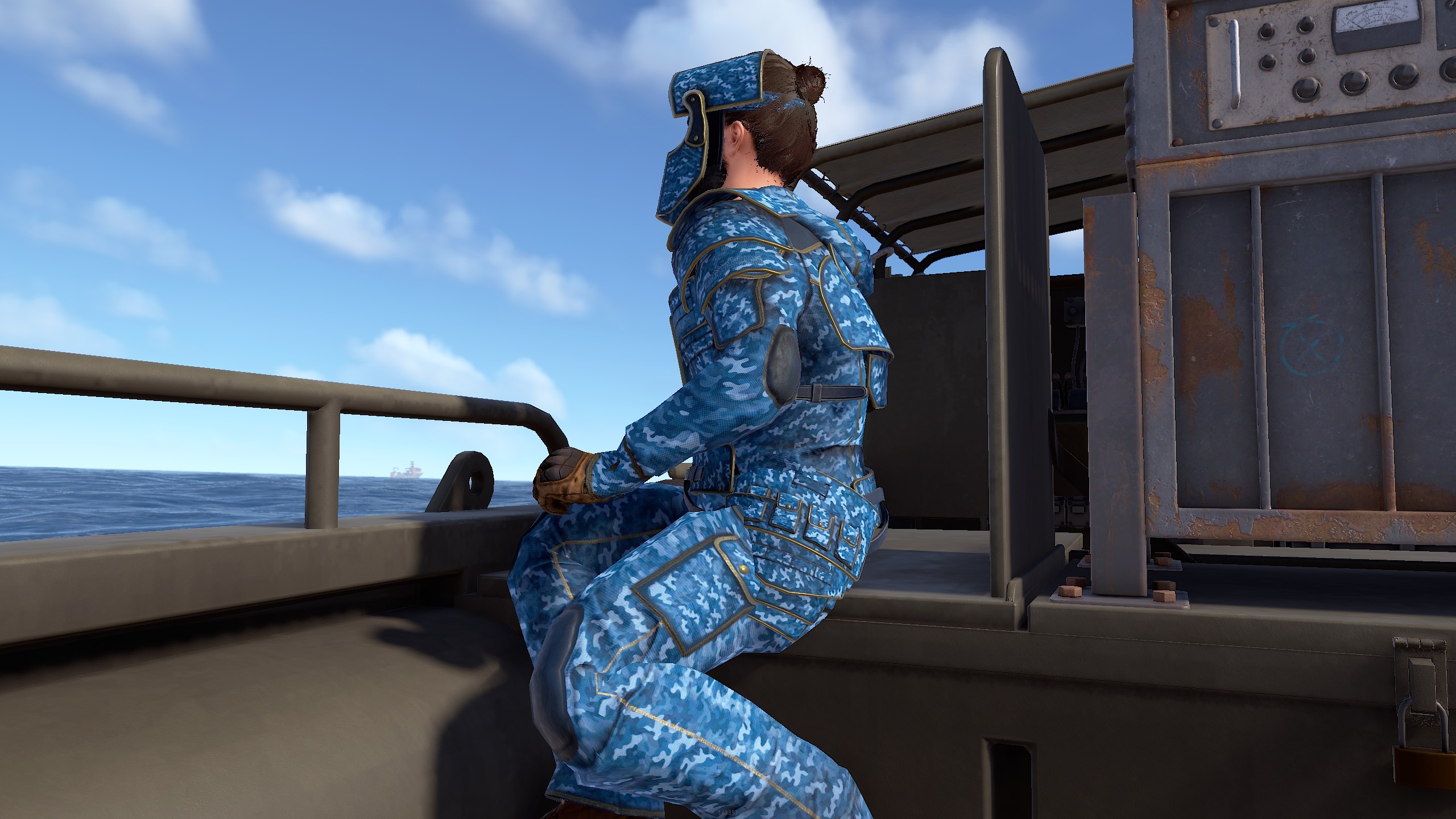 Naval Camo Helmet thumbnail 11