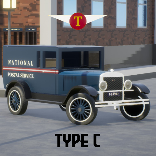 Troubadour type C coupe 1927 van postal