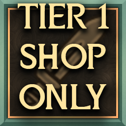 Tier 1 Shop Only