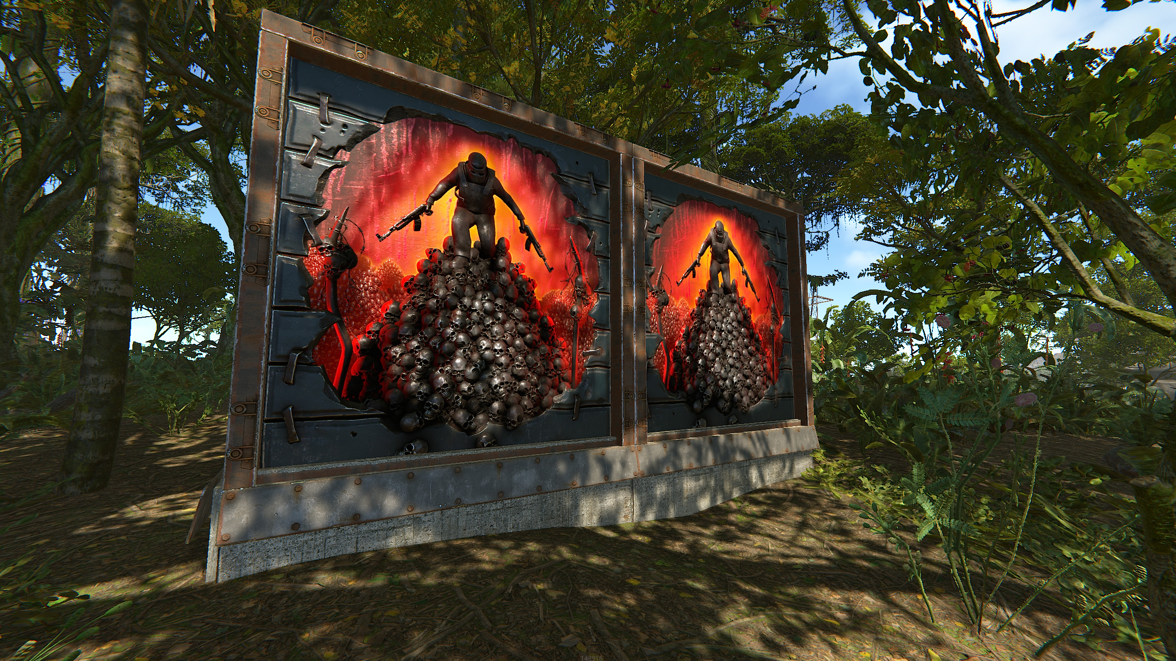 Apotheosis of War Garage Door screenshot 1