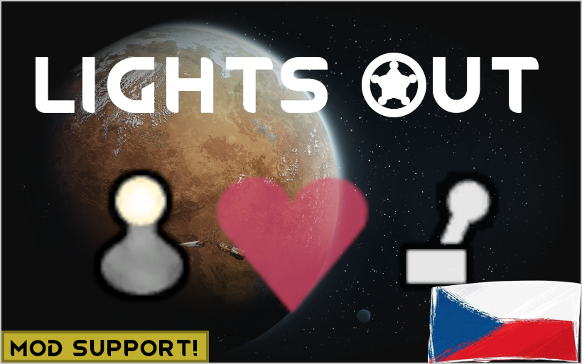 [CZ]LightsOut mod preview for RimWorld