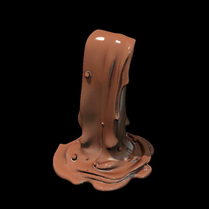 Chocolate waterfall
