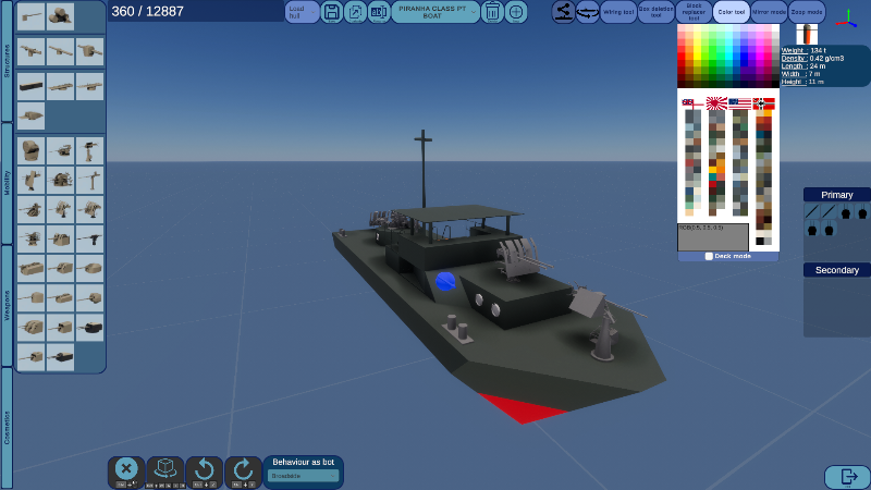 PIRANHA CLASS PT BOAT