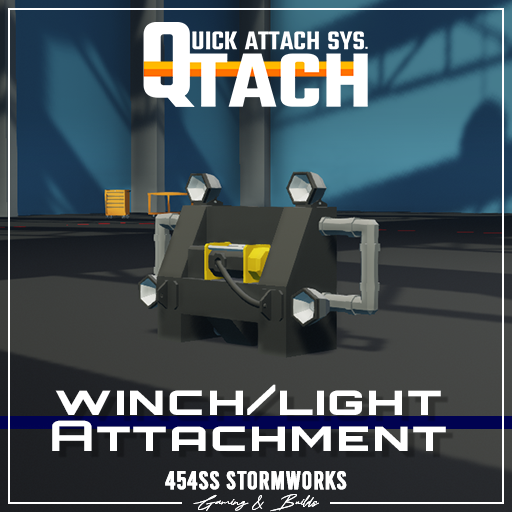 Q1TACH Attachment: Winch & Light Rack