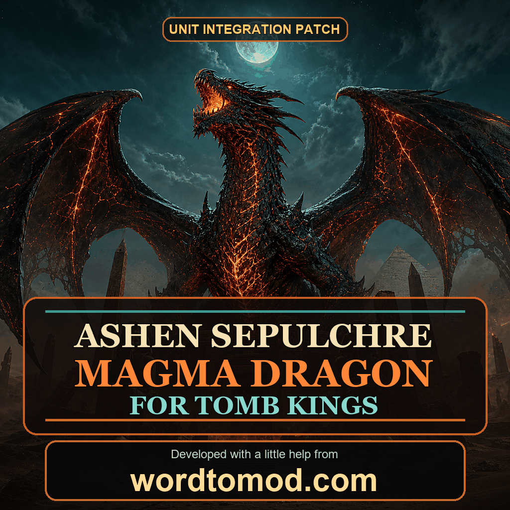 Ashen Sepulchre Magma Dragon for Tomb Kings